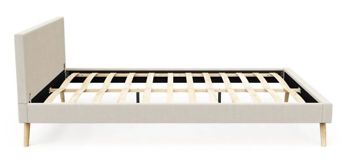 Letti: Bettgestell (Polsterbett) Beige – Nuovo e nell'imballaggio originale da Zürich venduto da SwissSki26 2