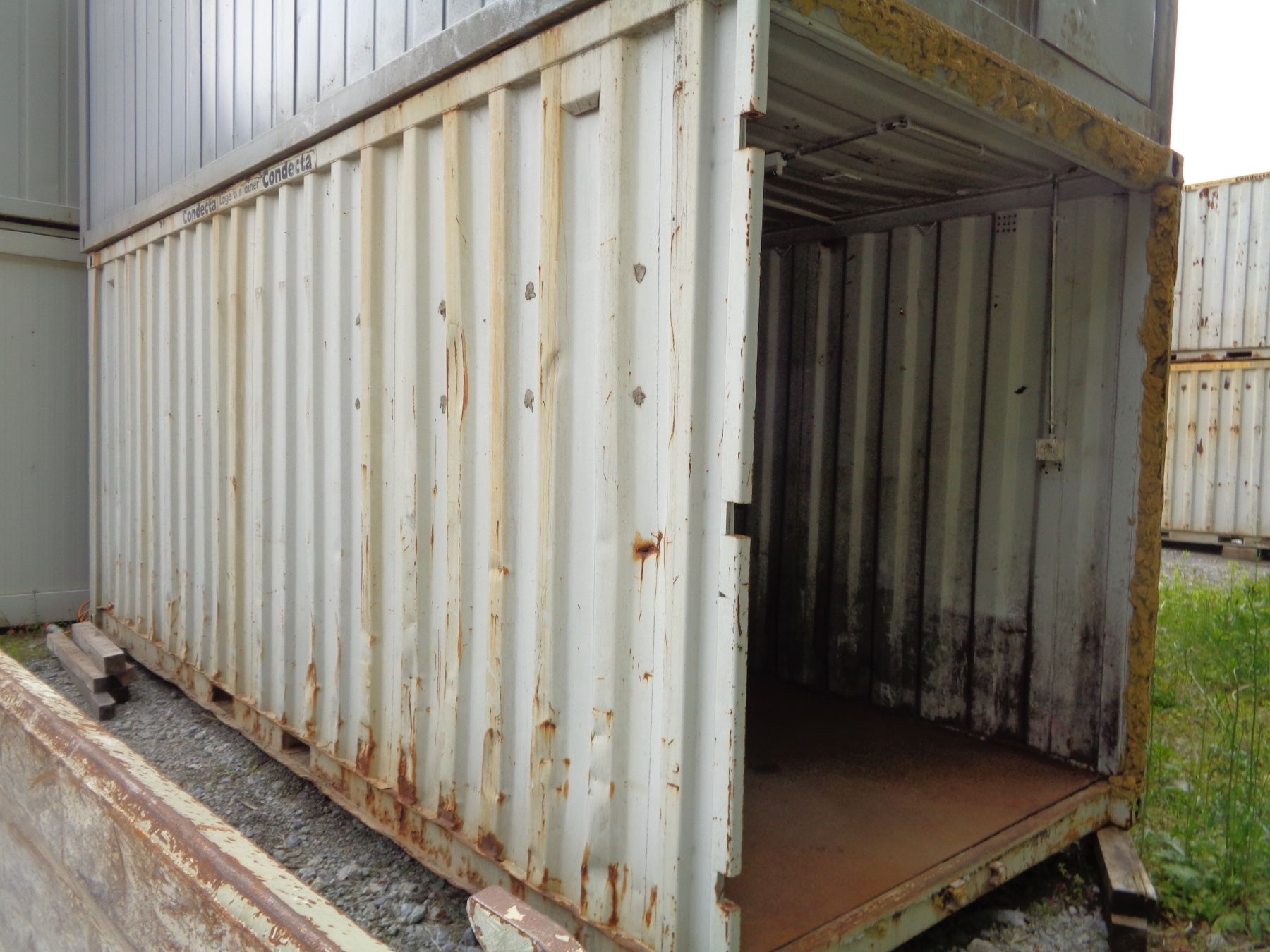 Baucontainer: Container 20' (6.05 m) für Lager, etc. – Gebraucht aus Alpnach Dorf von vieuxhenri