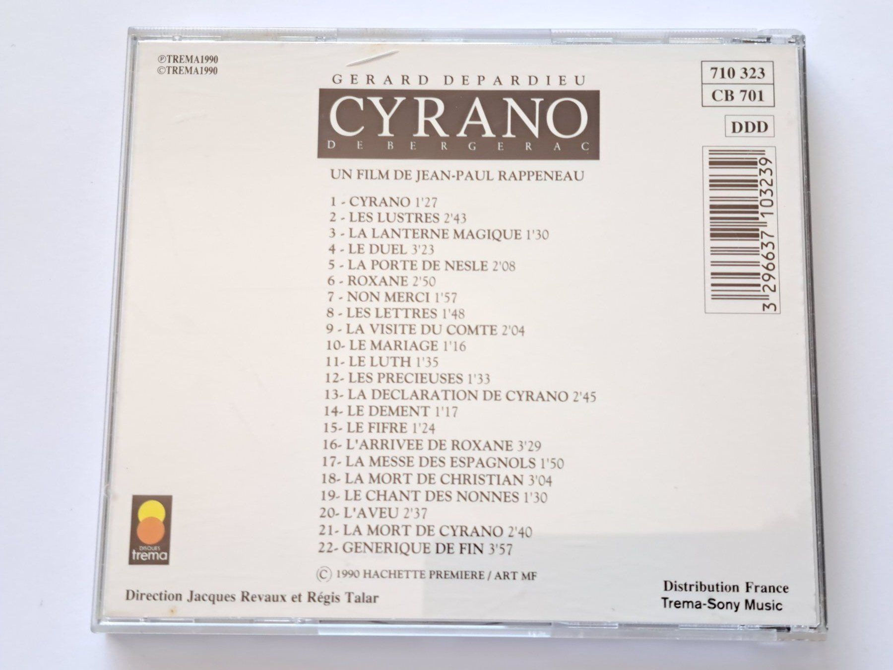 CD: CD BOF Cyrano de Bergerac – Usato da Pully venduto da bro_n52j 1