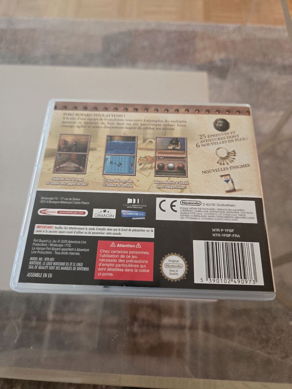 Jeux: Fort Boyard Nintendo DS – D'occasion à Bussigny par Kfdlt 1