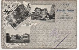 3-Bild-AK Gruss vom Matterhof GÜMLIGEN - Bes. F. Brechbühler
