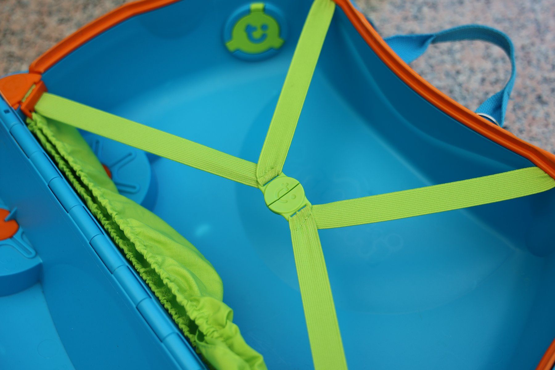 Trunki Valigie: Trunki Kinderkoffer Hellblau/Grün – Usato da Zürich venduto da Tott 6