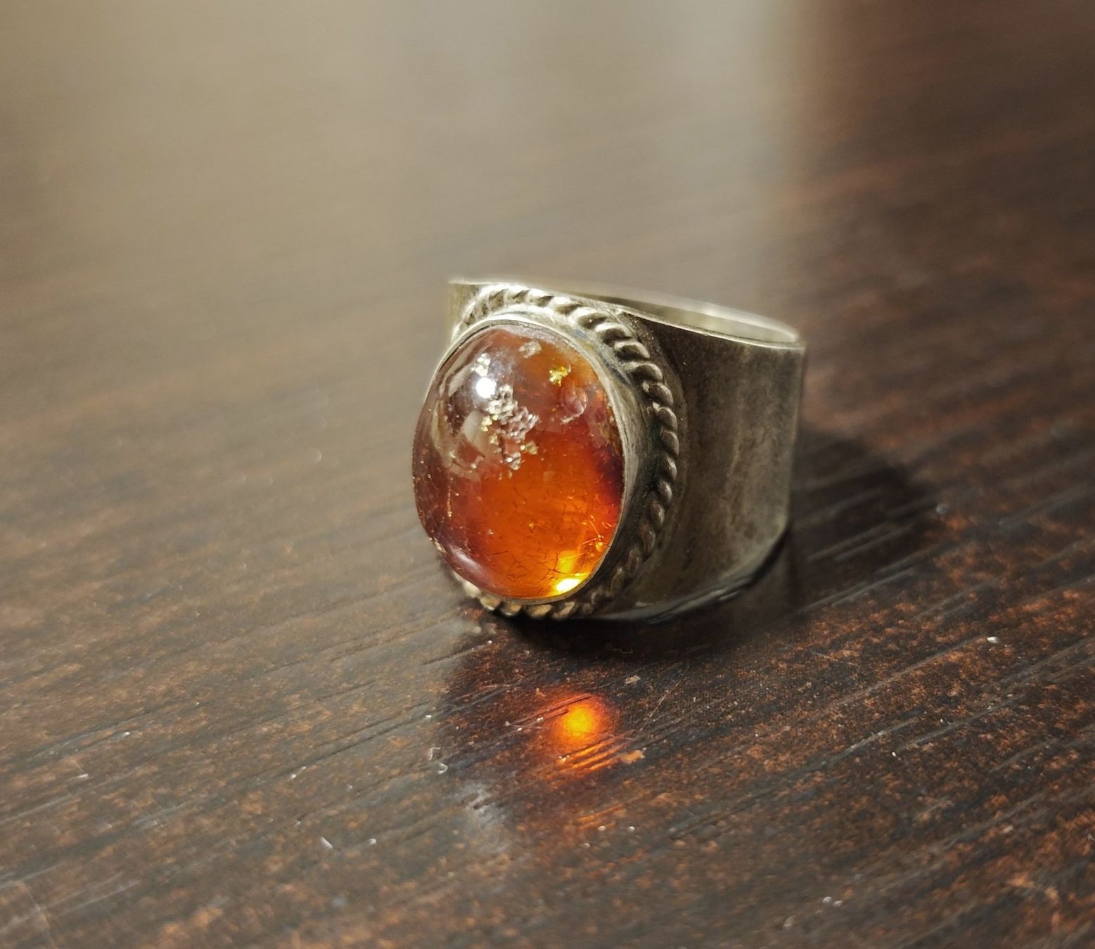 Anelli: bague ambre taille 8 – Usato da Gontenschwil venduto da sylv1ain 2