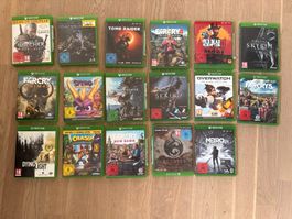 Xbox One Spiele-Sammlung – 17 Games, alle mit Originalhülle