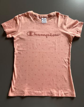 Champion T-Shirt in Apricot - Top-Zustand