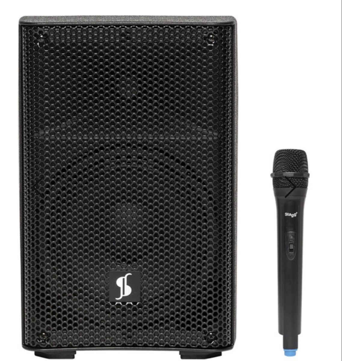 Casse acustiche: Stagg AS 10B Speaker with microphone, great condition! – Nuovo (secondo la descrizione) da Basel venduto da Tolotom
