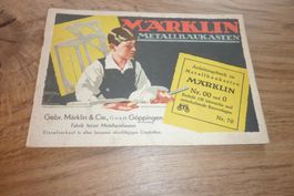 Märklin, Anleitungsheft, Metallbaukasten, Nr. 70, antik