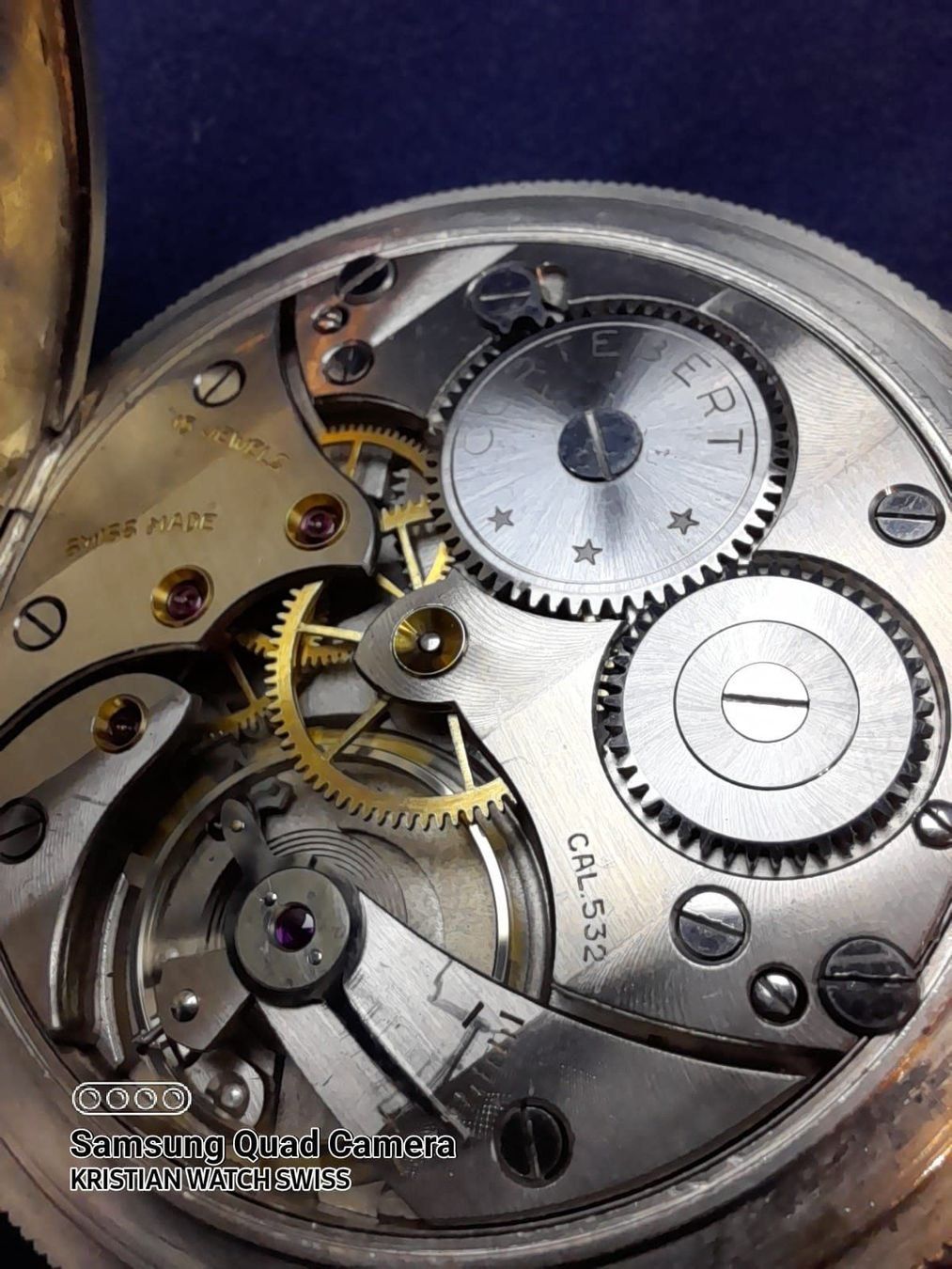 Montres: Cortebert Taschenuhr Kal. 532 – D'occasion à Bassersdorf par AnkerWatch 2