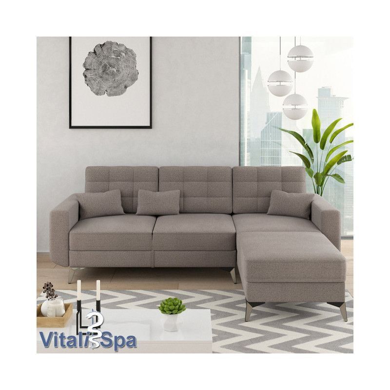 Divani: Ecksofa Schlafsofa Boxspringsofa YORK - Braun - Sofa – Nuovo e nell'imballaggio originale da Wallenwil venduto da toesstal-vertrieb 2