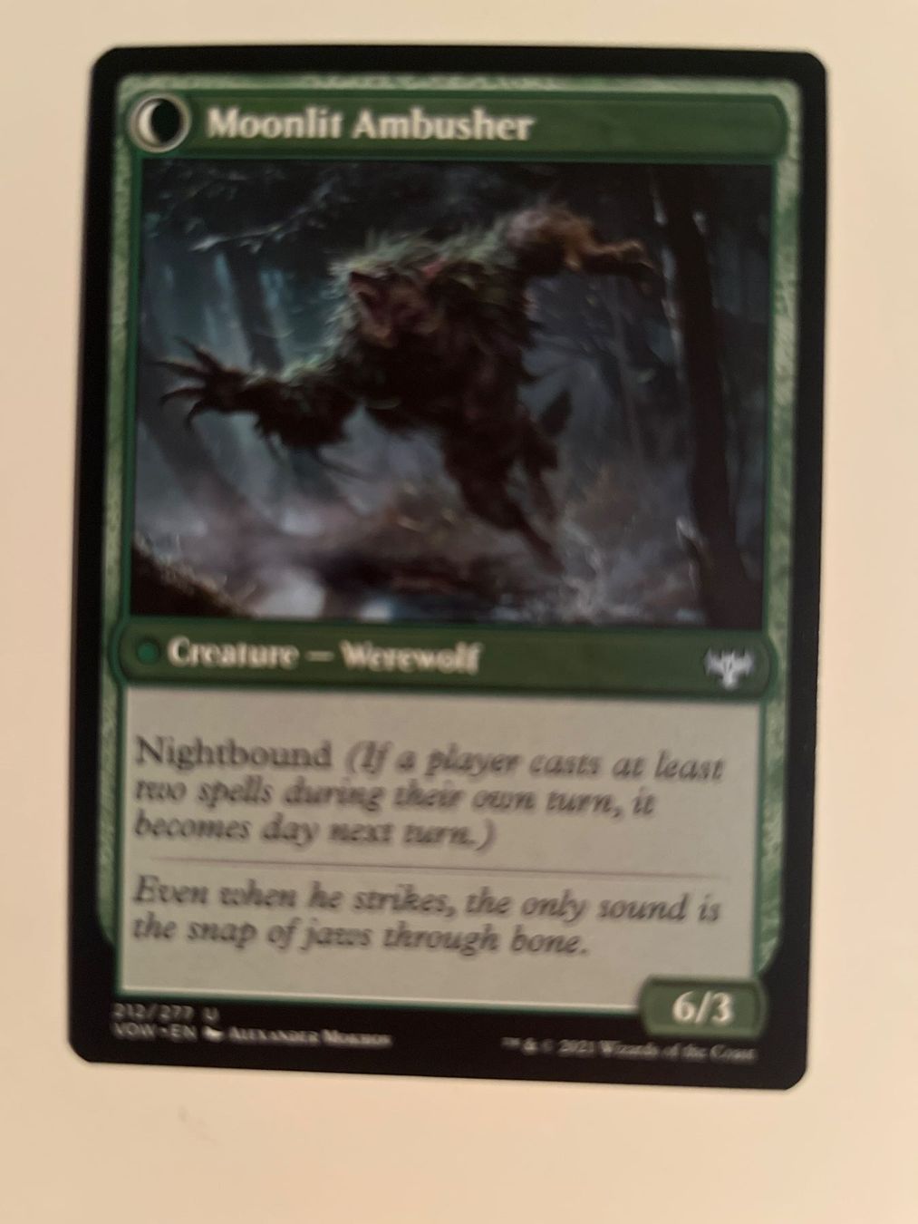 Magic The Gathering Carte collezionabili: 1 x Oakshade Stalker - Magic: The Gathering - MtG – Usato da Kriens venduto da Shadi1980 1