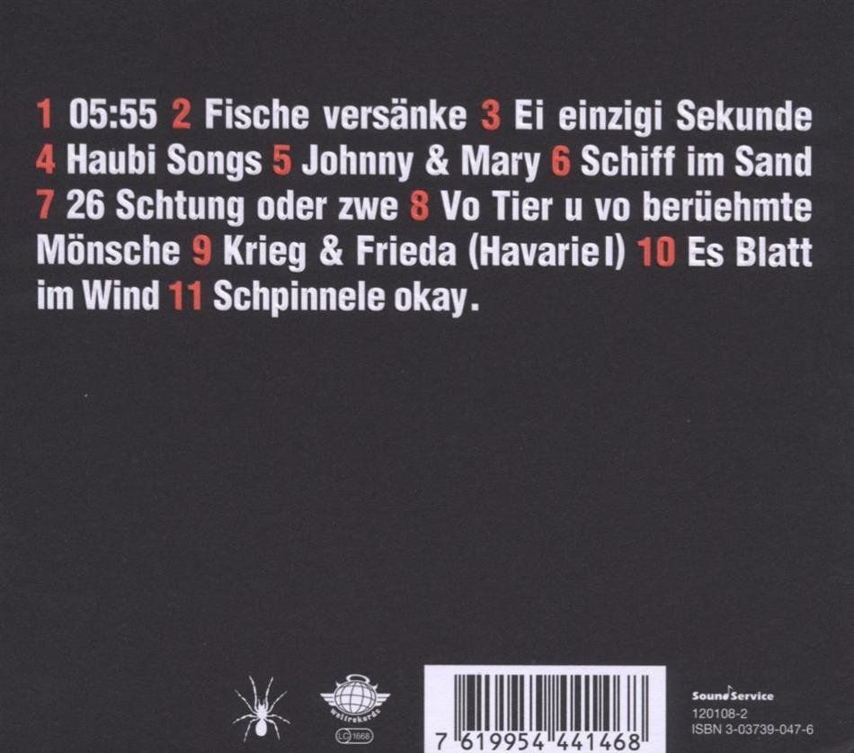 CD: Züri West -  Haubi Songs – Usato da Liestal venduto da Disc-Point 1