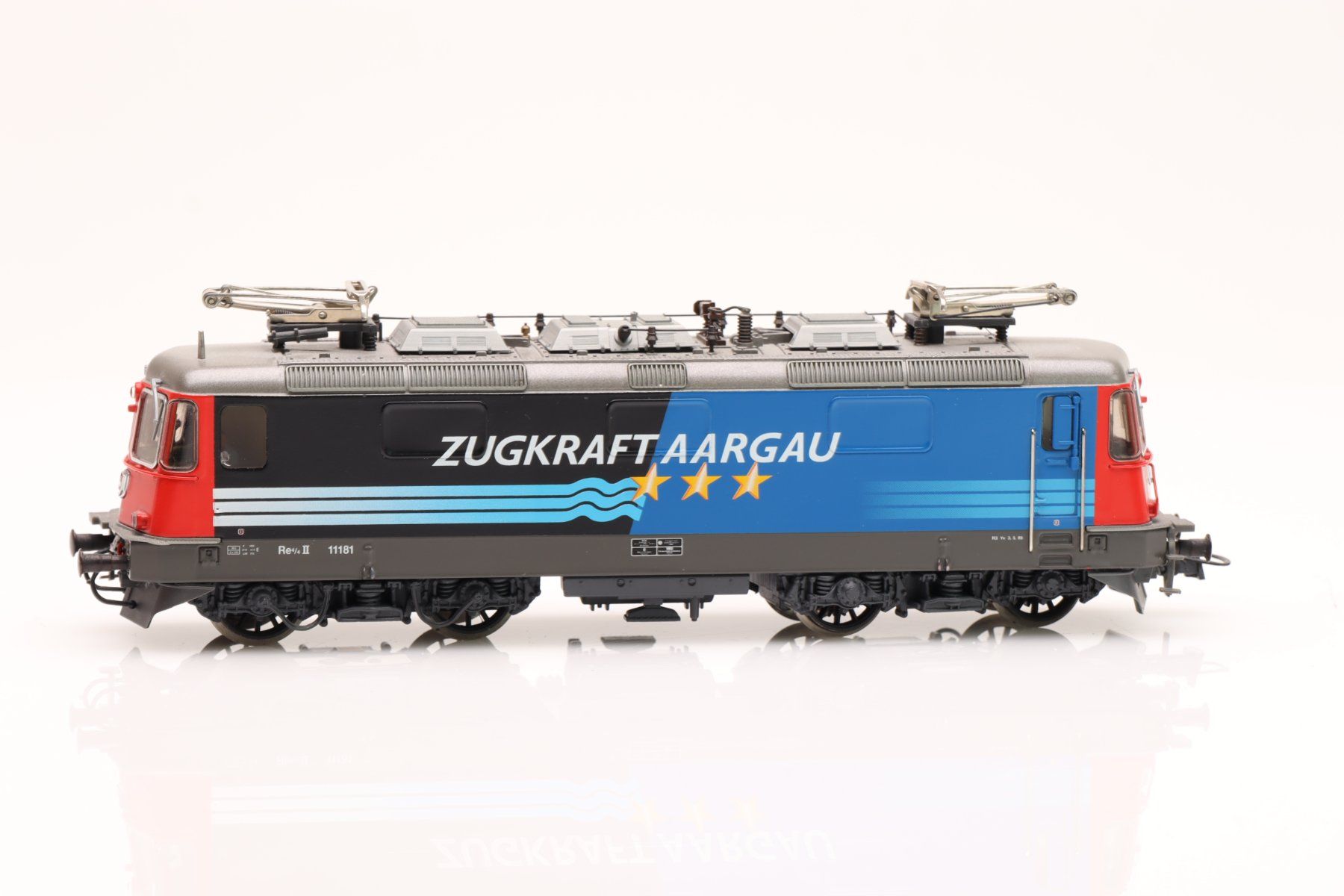 Hag Modelleisenbahnen: Hag SBB Re 4/4" Zugkraft Aargau DC Digital, H0 – Gebraucht aus Ried (Muotathal) von Modellbahn.swiss 1