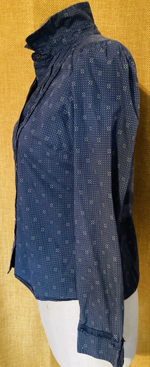 Camicette: Chemisier bleu à plastron – Usato da Ardon venduto da hel_2sxp 4