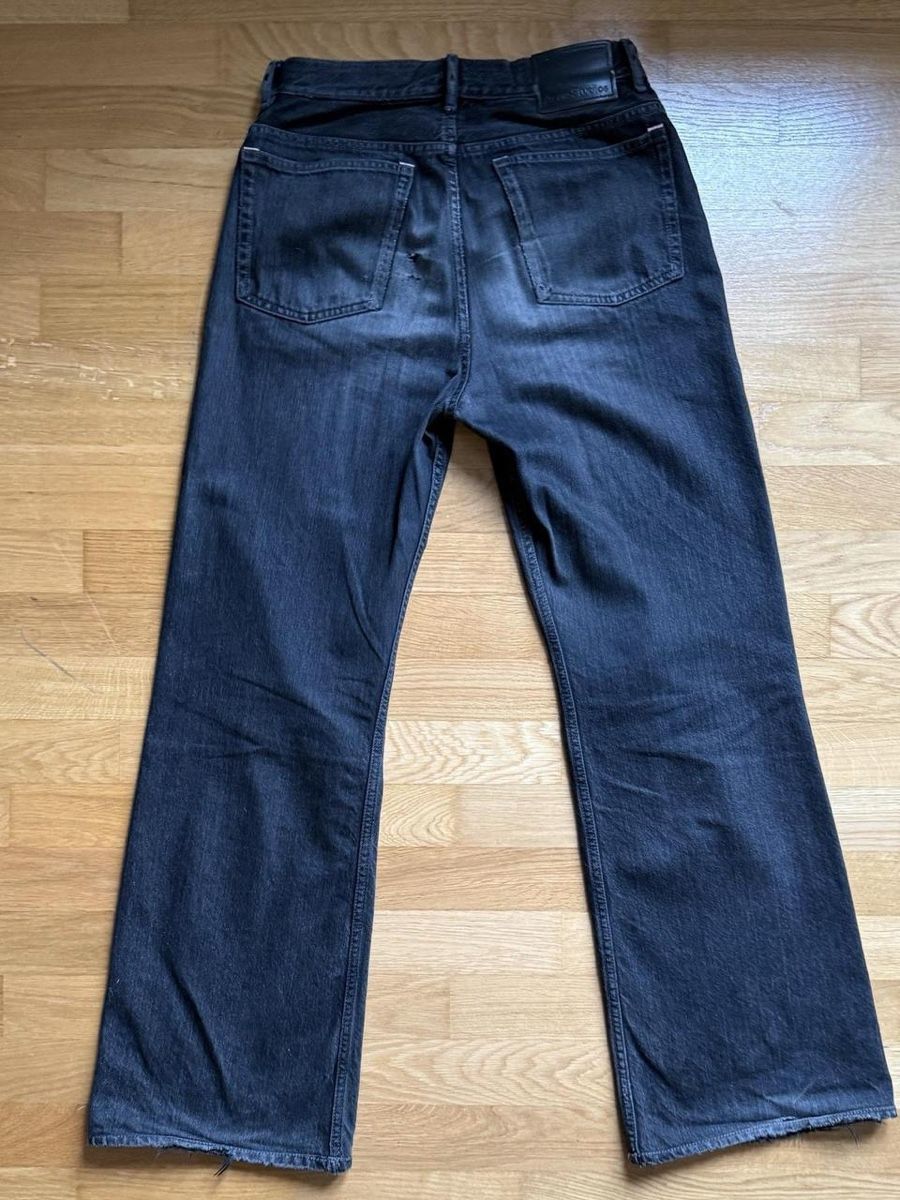 Acne Studios Jeans: Acne Studios 2021M Bootcut Jeans Black – Usato da Zürich venduto da sam_g2zl 3