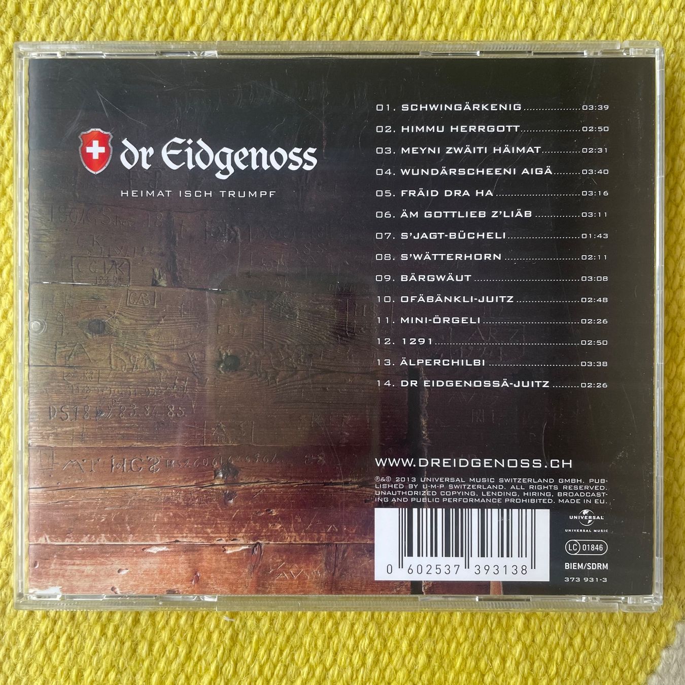 CDs: DR EIDGENOSS-HEIMAT ISCH TRUMPF – Gebraucht aus Rorschacherberg von CD-Roli 1