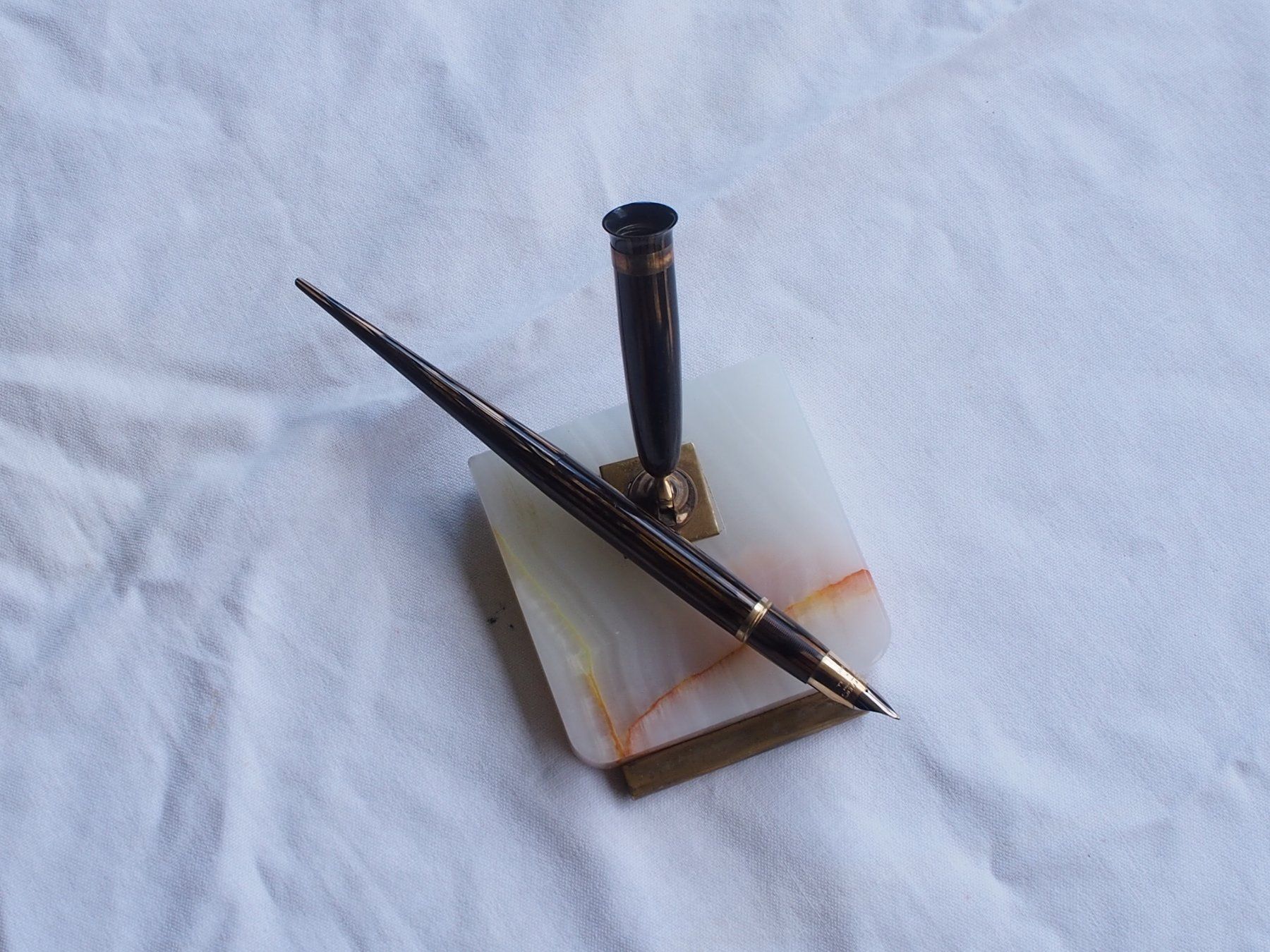 Penna & Evidenziatori: Sheaffer de bureau  belle couleur- 1940 – Usato da Meyrin venduto da SRemka 3