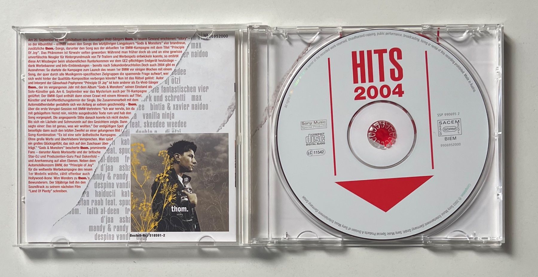 CDs: Hits 2004 / Die Top-Hits des Jahres – Gebraucht aus Näfels von rottabi 2