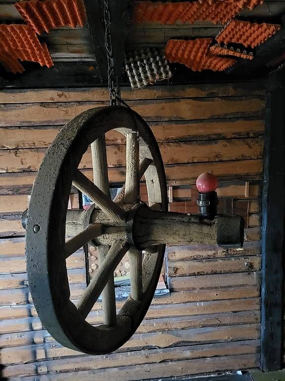 Lampade: Vintage Wagenrade Lampe 2Stk. – Usato da Inwil venduto da GaChMi 1