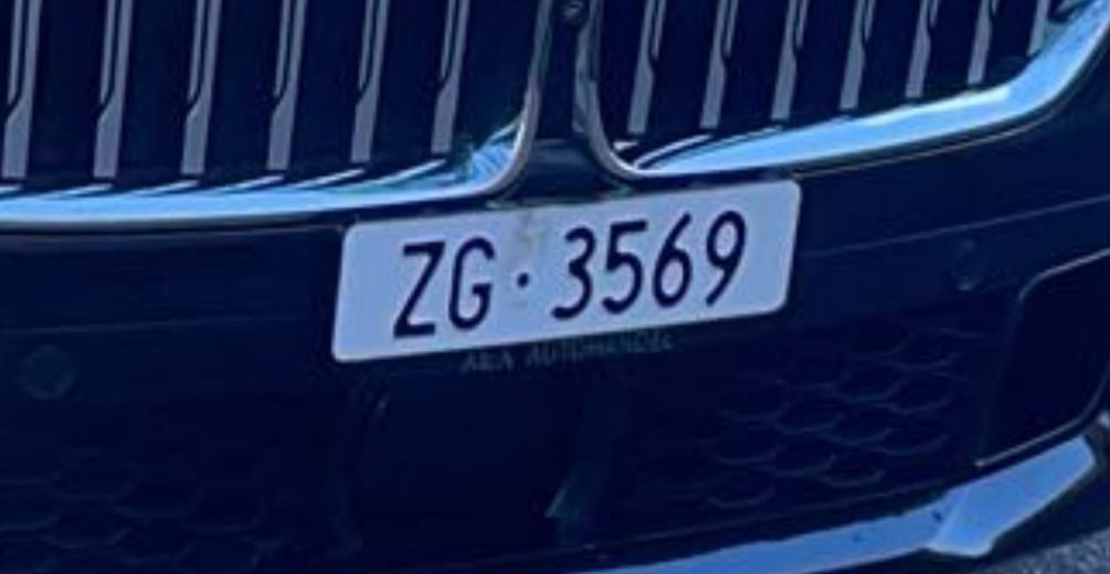 Insegne: ZG 3569 - Kontrollschild – Nuovo (secondo la descrizione) da altstätten venduto da techart 2