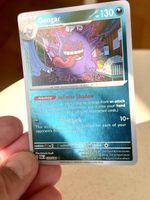 Pokemon 4x Gengar 050/088 POR NM holo & reverse 