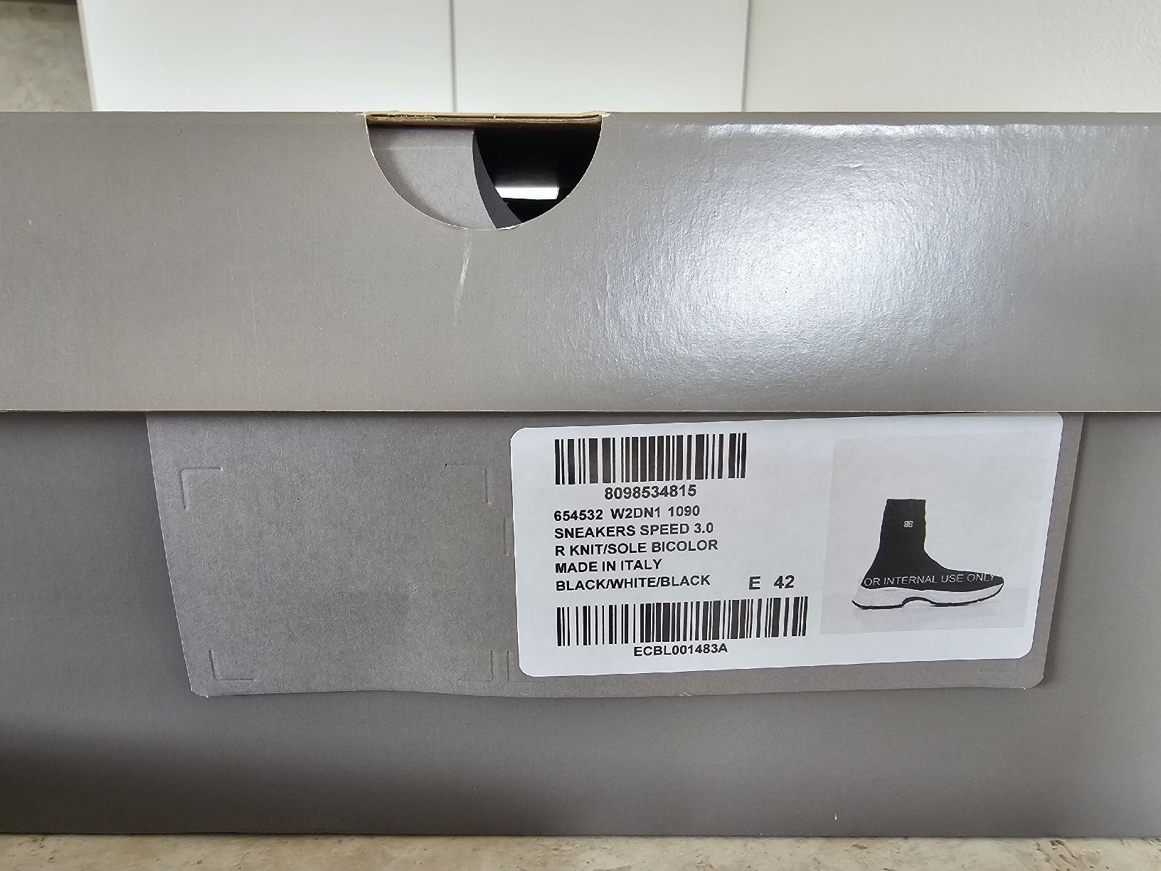 Balenciaga Scarpe da uomo: Balenciaga Speedtrainer 3.0 Gr 42 NEW – Nuovo e nell'imballaggio originale da Biel/Bienne venduto da Switzerland92 1