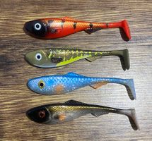 ABU GARCIA Beast Zander Shad 12cm - 4er Set