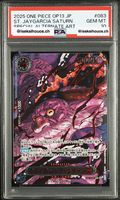 ONE PIECE PSA 10 Jay Garcia Saturn Alt Art