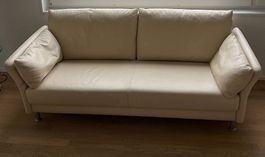 hochwertige Leder-Sofagruppe