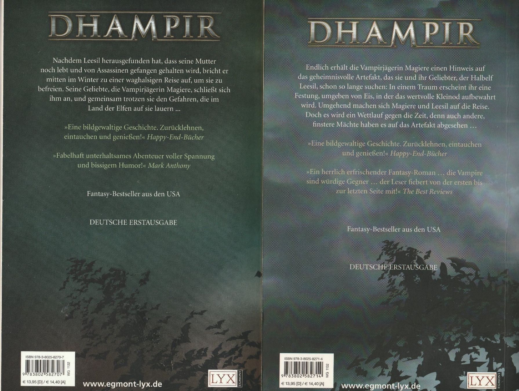 Libri: Barb & J.C. Hendee - Dhampir 1 - 6 – Usato da Luzern venduto da Baumhuepfer01 8
