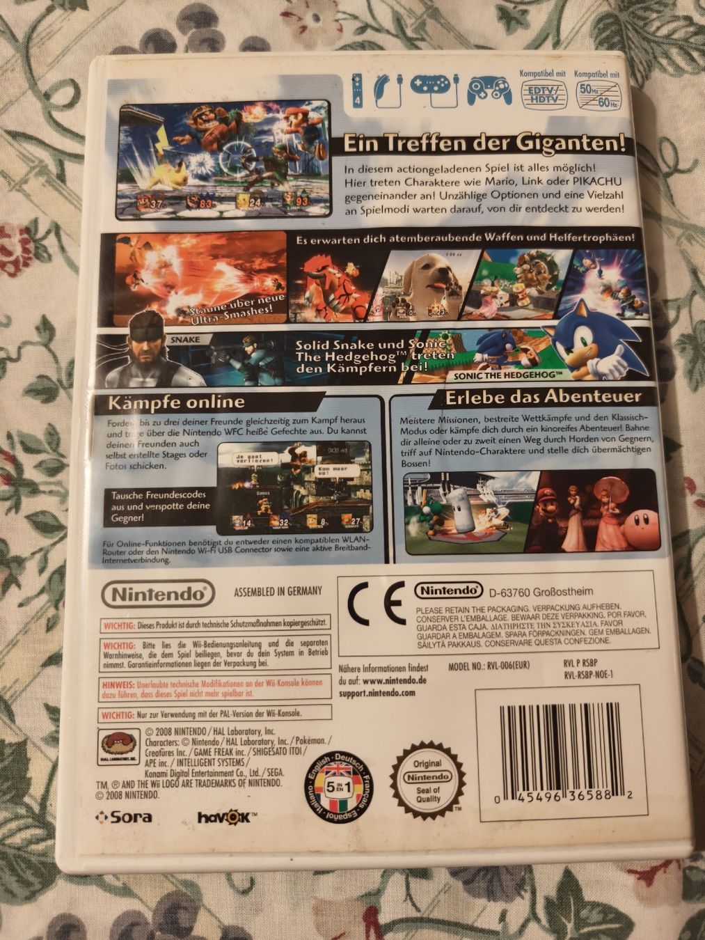 Nintendo Giochi: Wii Super Smash Bros Brawl – Usato da Martigny venduto da Shyrz 2