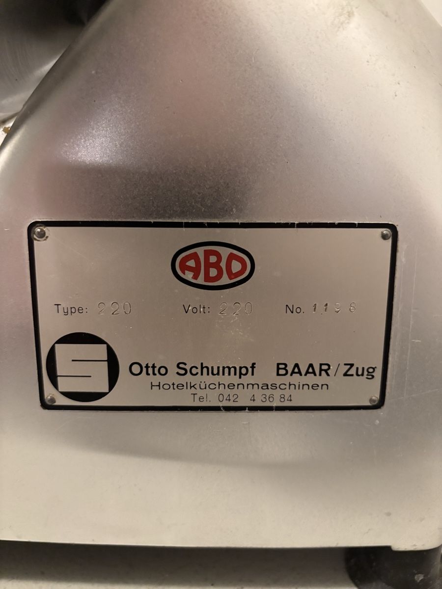 Elettrodomestici da cucina: Professionelle Aufschnittmaschine Fleischschneidemaschine – Usato da Winterthur venduto da sutti02 3