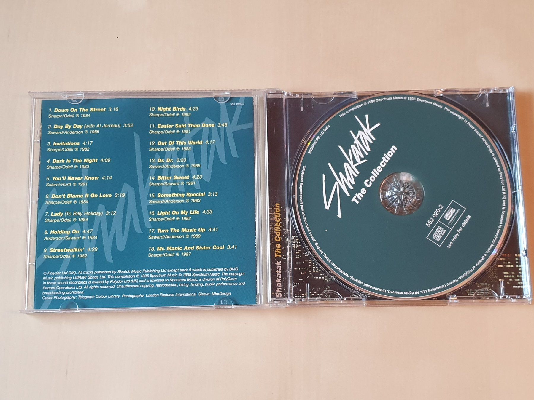 CD: Shakatak The Collection – Usato da Stansstad venduto da collectorsshop 2