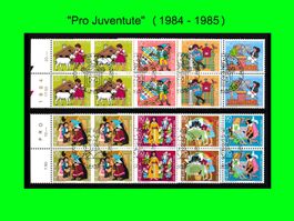 "Pro Juventute" 2 Serien (1984 - 1985)