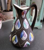 Mid Century Bay Pottery, Design Bodo Mans, Dekor Kongo 50er