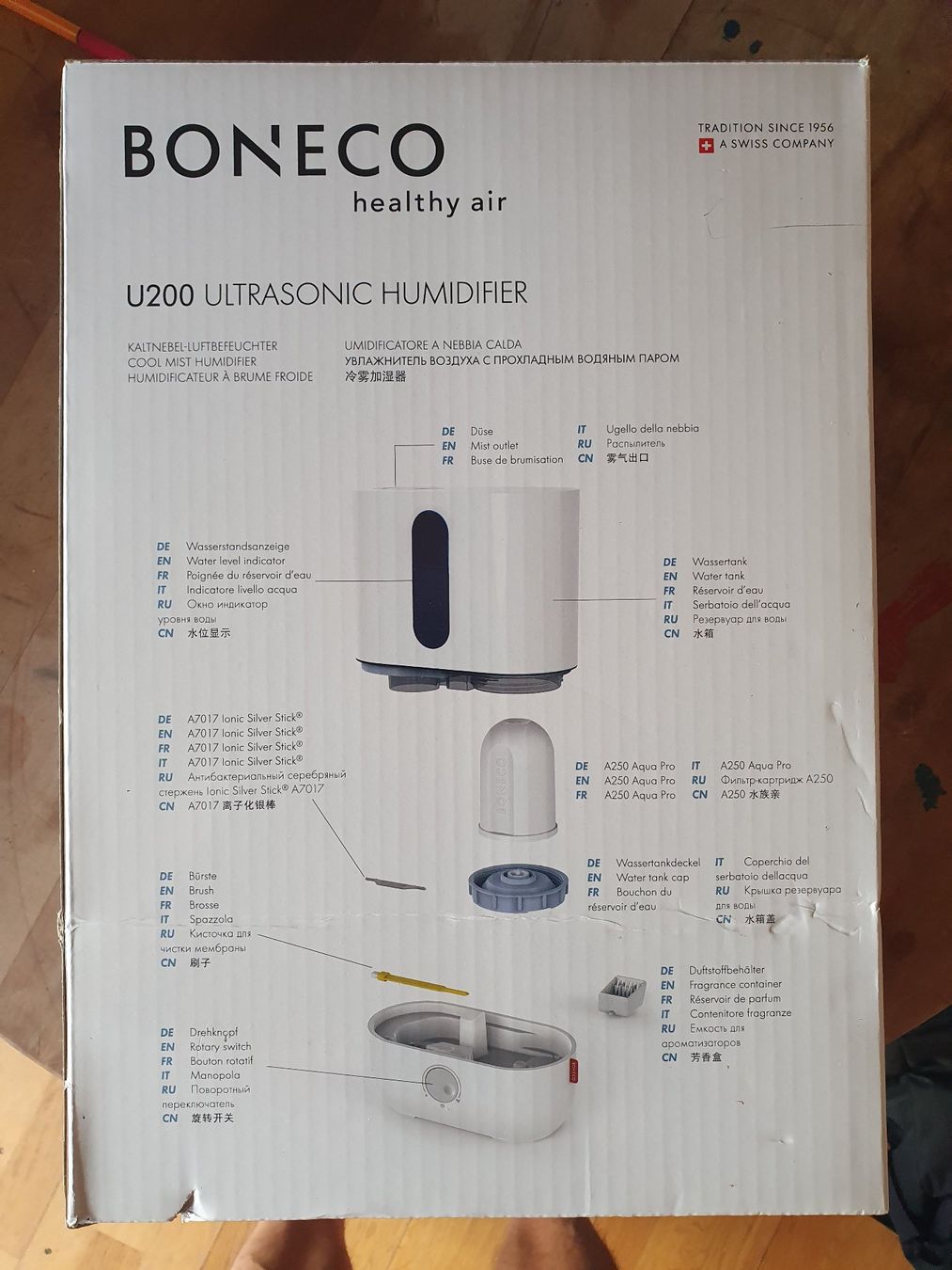 Boneco Umidificatori d'aria: Boneco U200 Ultrasonic Humifier – Usato da Zürich venduto da loosebone 1