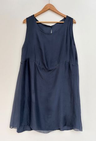 Made in Italy Kleid mit Seide Gr.M