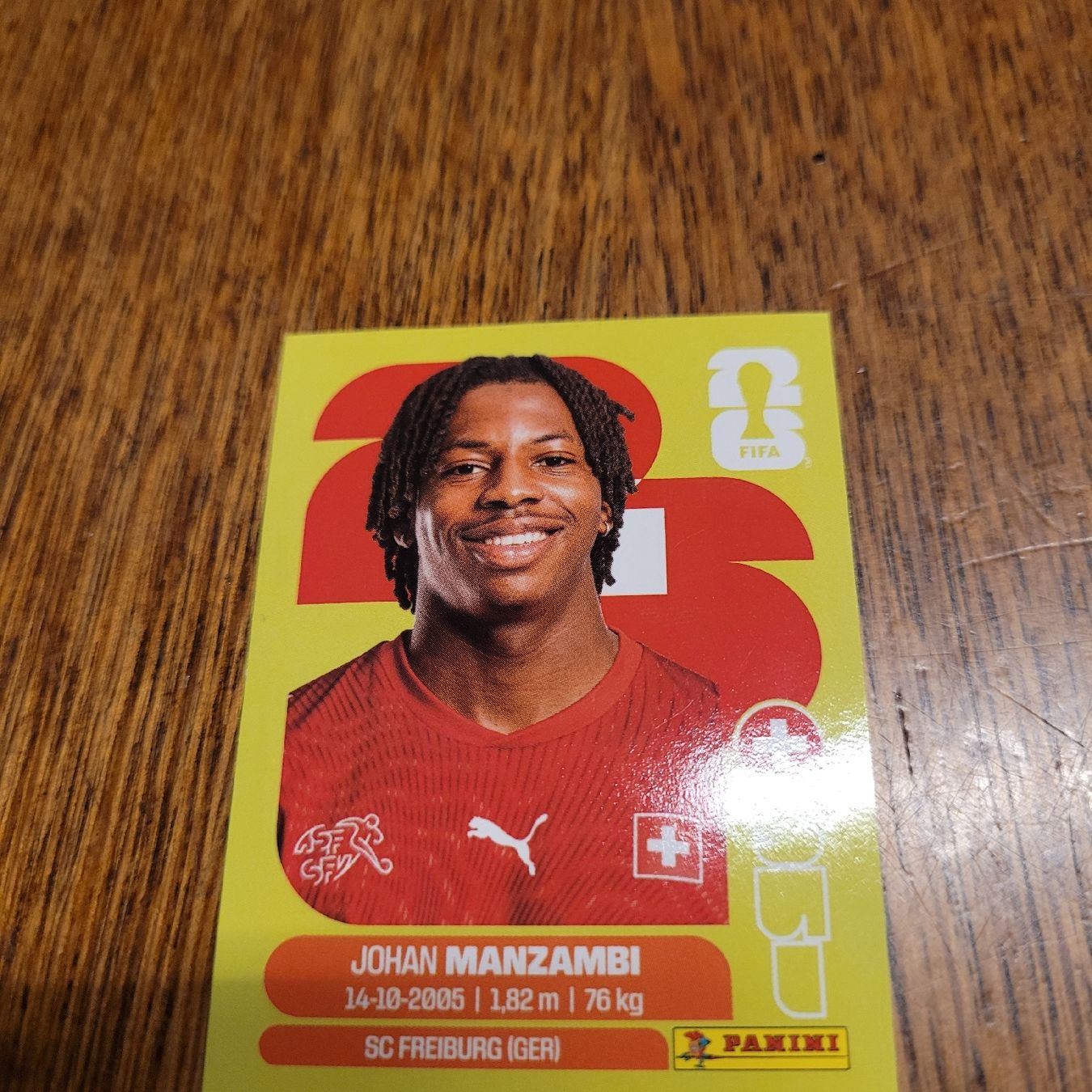 Panini Cartes à collectionner: Panini 26 MANZAMBI – Neuf (Voir description) à Winterthur par Flomal