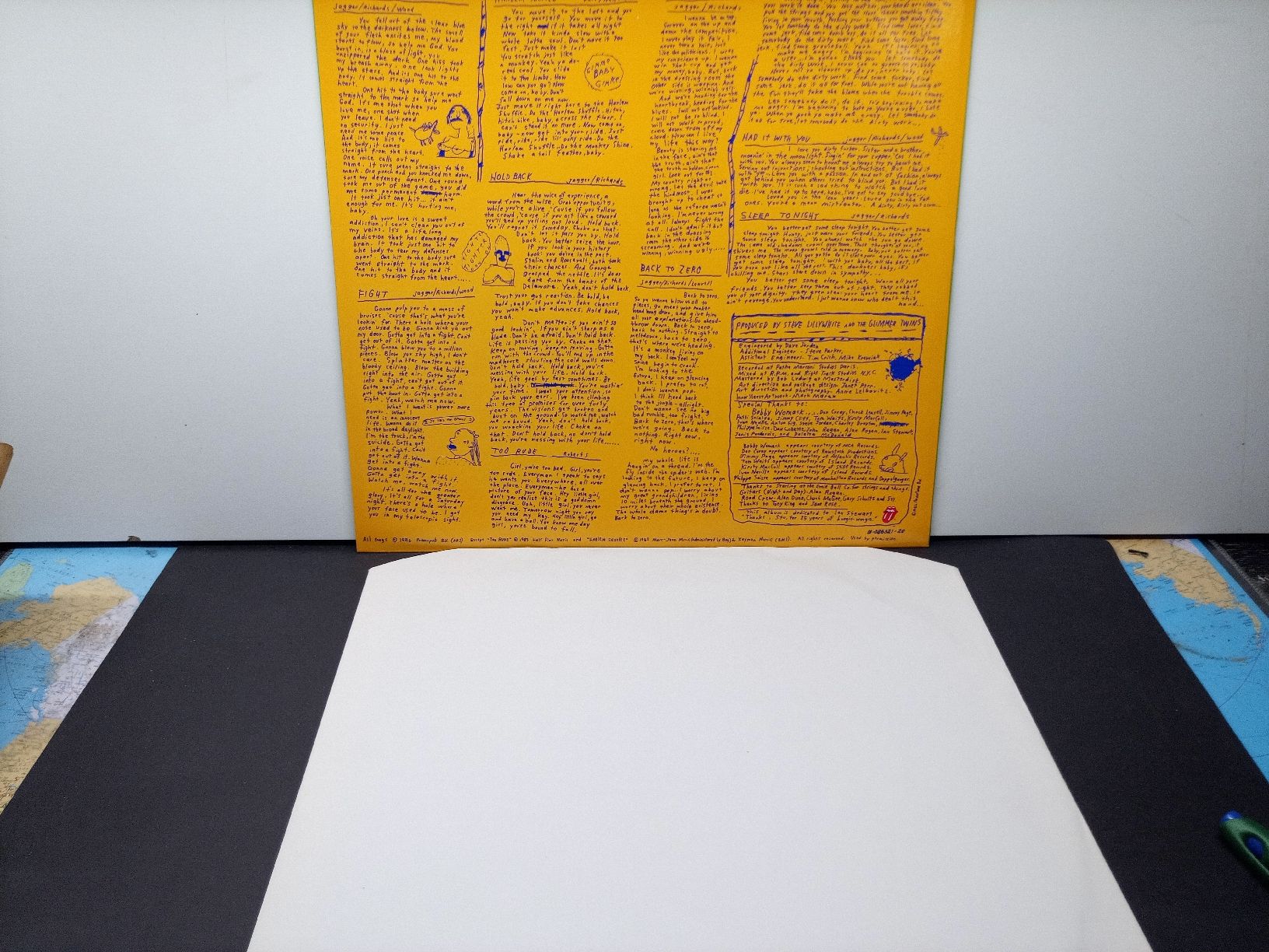 Dischi in vinile: Rolling Stones - Dirty Work - Vinyl LP - 1986 – Usato da basel venduto da markusb07 7