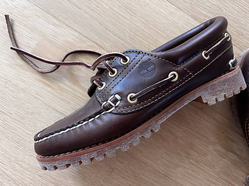 Timberland Scarpe da donna: Timberland Boat Shoes - Dark Brown – Usato da Männedorf venduto da efarrell 3