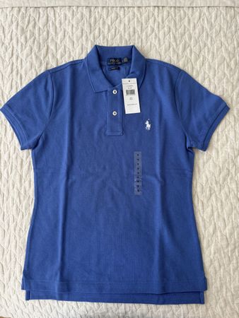 Ralph Lauren Polo Shirt - Skinny Fit - Blue - Size S