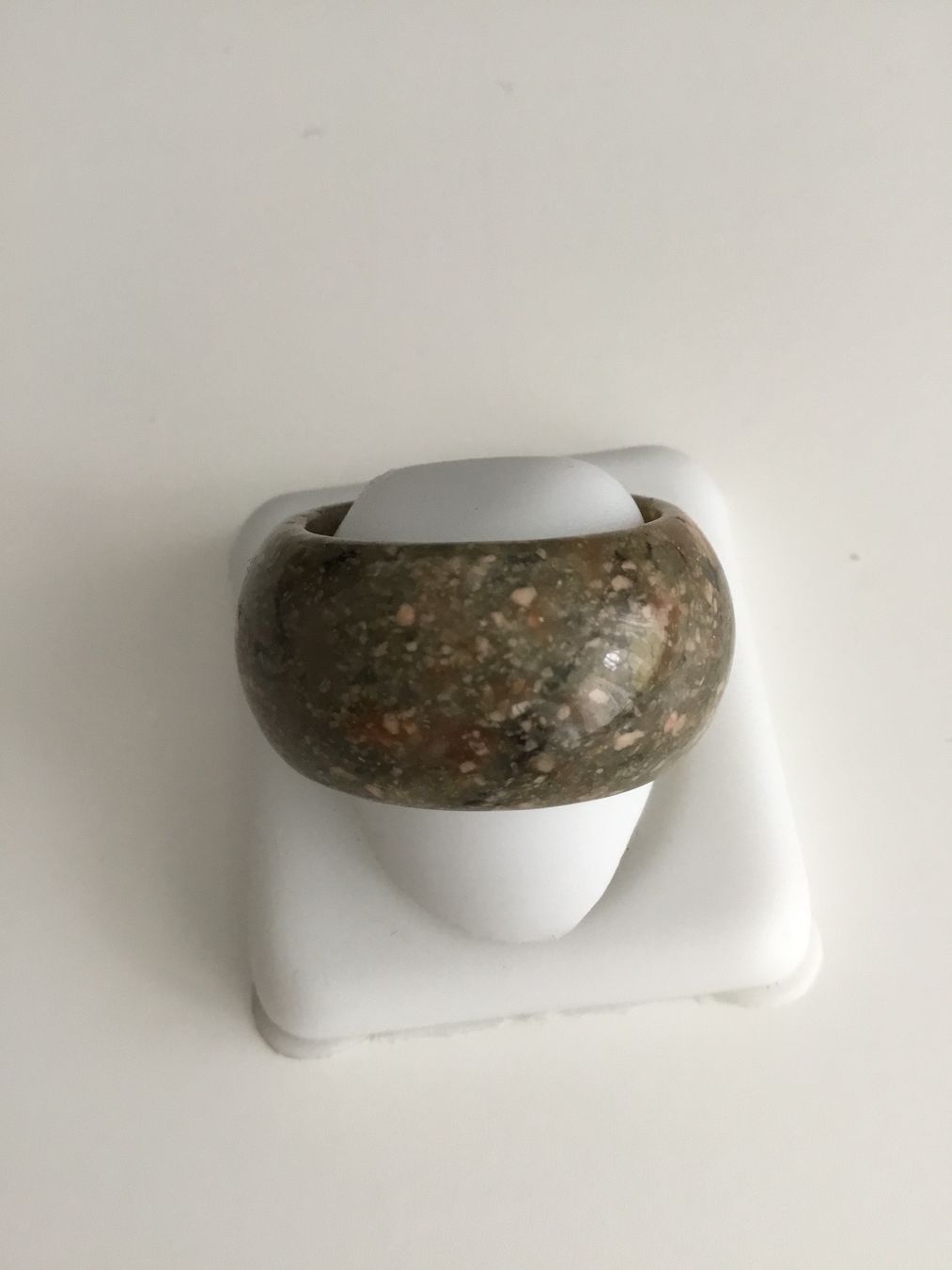 Mineralien & Heilsteine: Ring Jaspis Heilstein Gr. 2 cm innen – Neu und originalverpackt aus Doppleschwand von lapis106