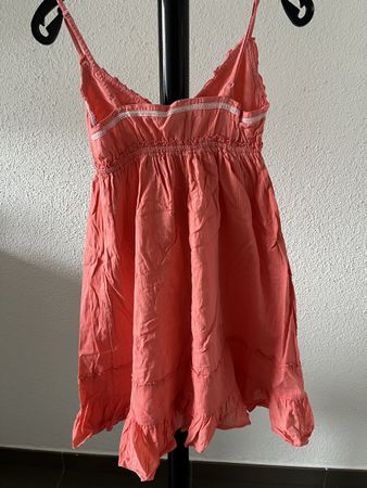 Saint Tropez Beach Dress Coral Size XS