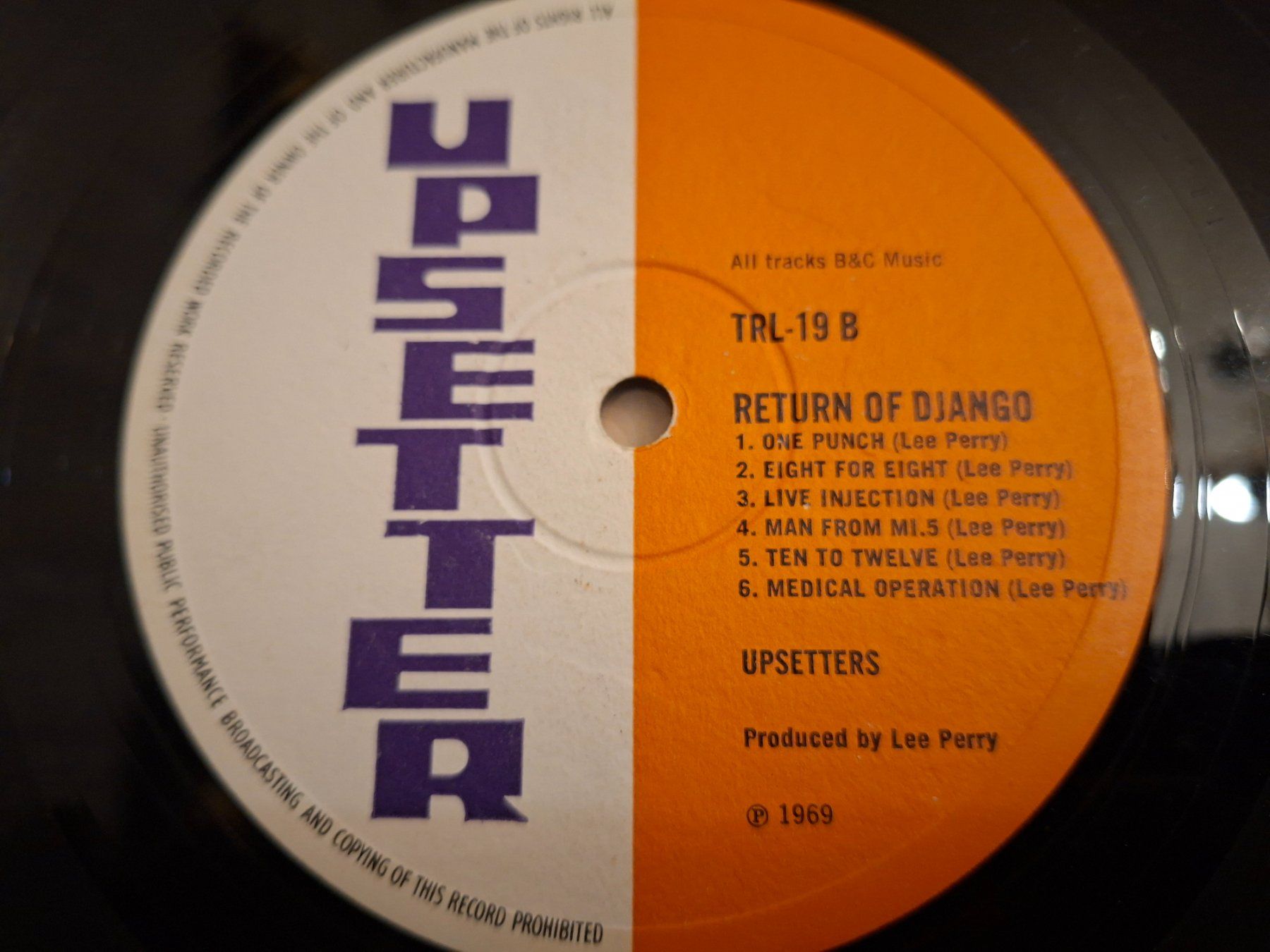 Dischi in vinile: Rare Reggae LP - The Upsetters - Return of Django – Usato da Bernex venduto da Wannabehasbeen01 3