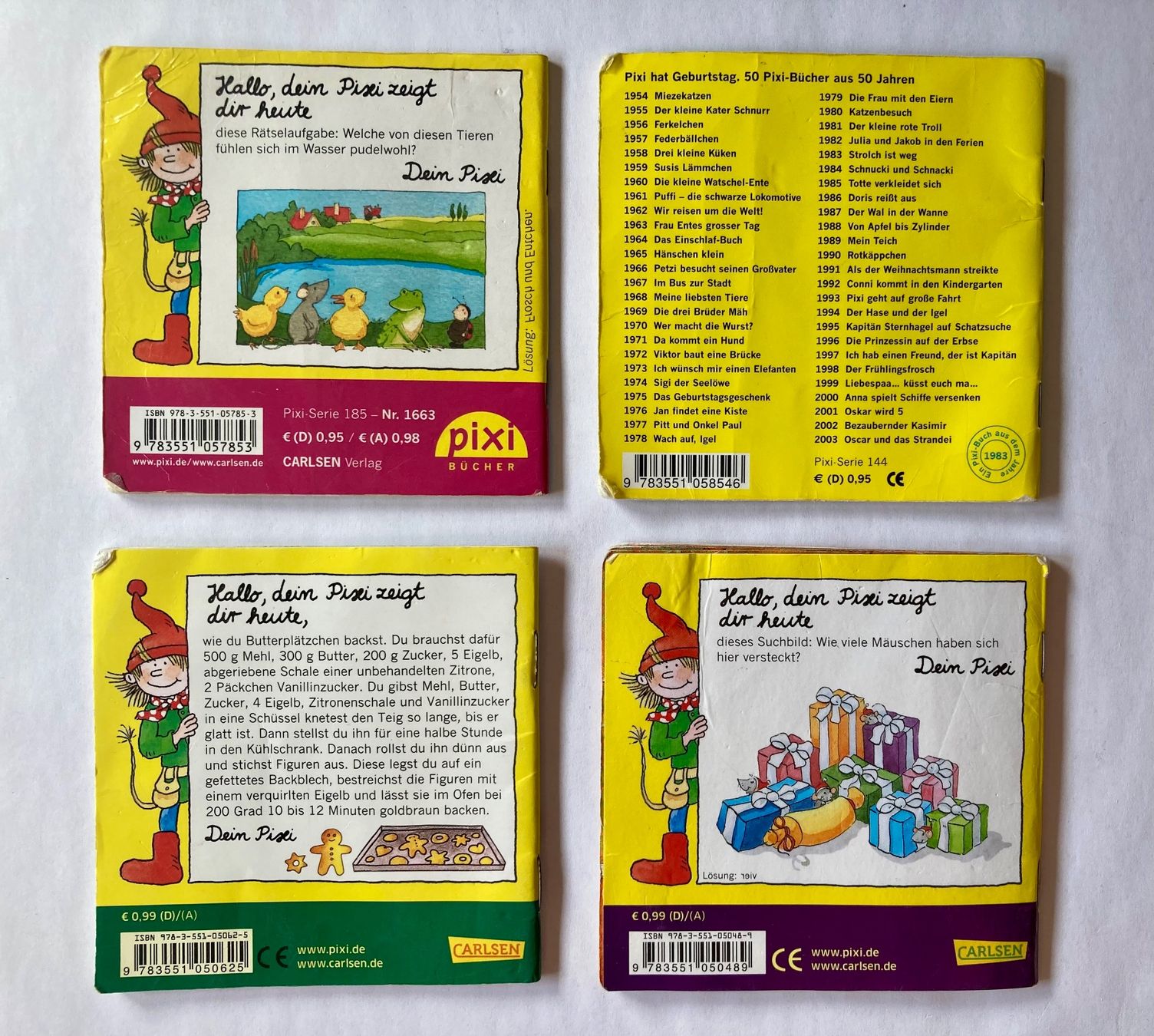 Libri: 4 Pixi - Bücher – Usato da Bubendorf venduto da Alpenheidi 1