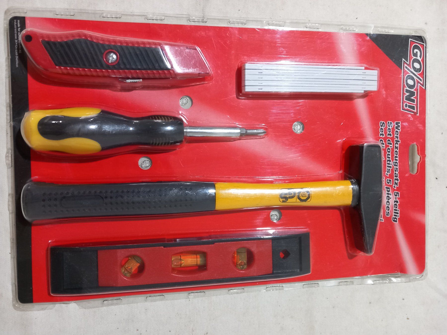 Tutti gli attrezzi: Werkzeug Satz 5-teilig – Nuovo e nell'imballaggio originale da Rheinau venduto da profitronic.shop 6