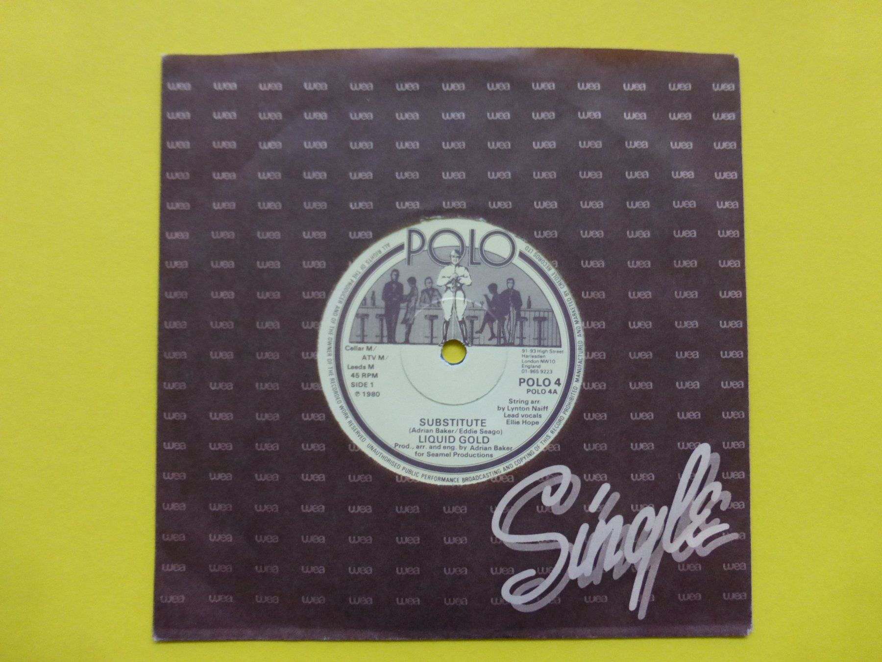 Vinyles: Liquid Gold – Substitute – D'occasion à Zürich par Swiss57