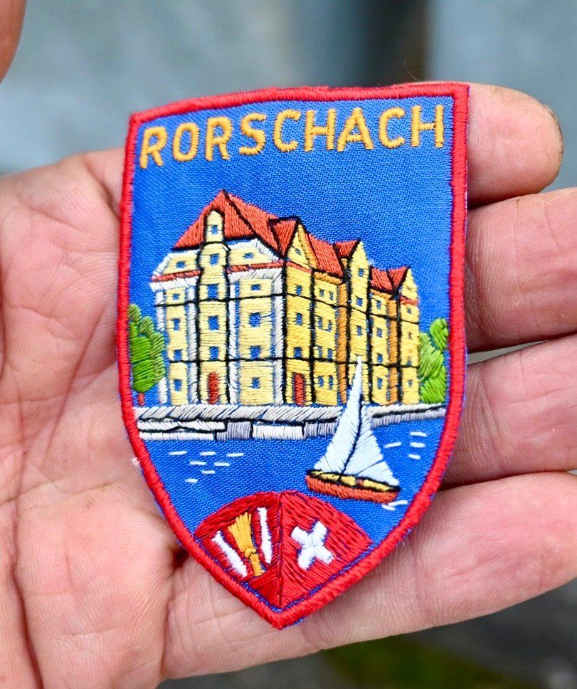 Swiss Plaketten & Abzeichen: VINTAGE Badge AUFNÄHER Rorschach – Gebraucht aus Pfaffhausen von mono_rec 1