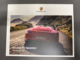 Porsche 911 Speedster -Hommage an einen Traum ORIG. Prospekt