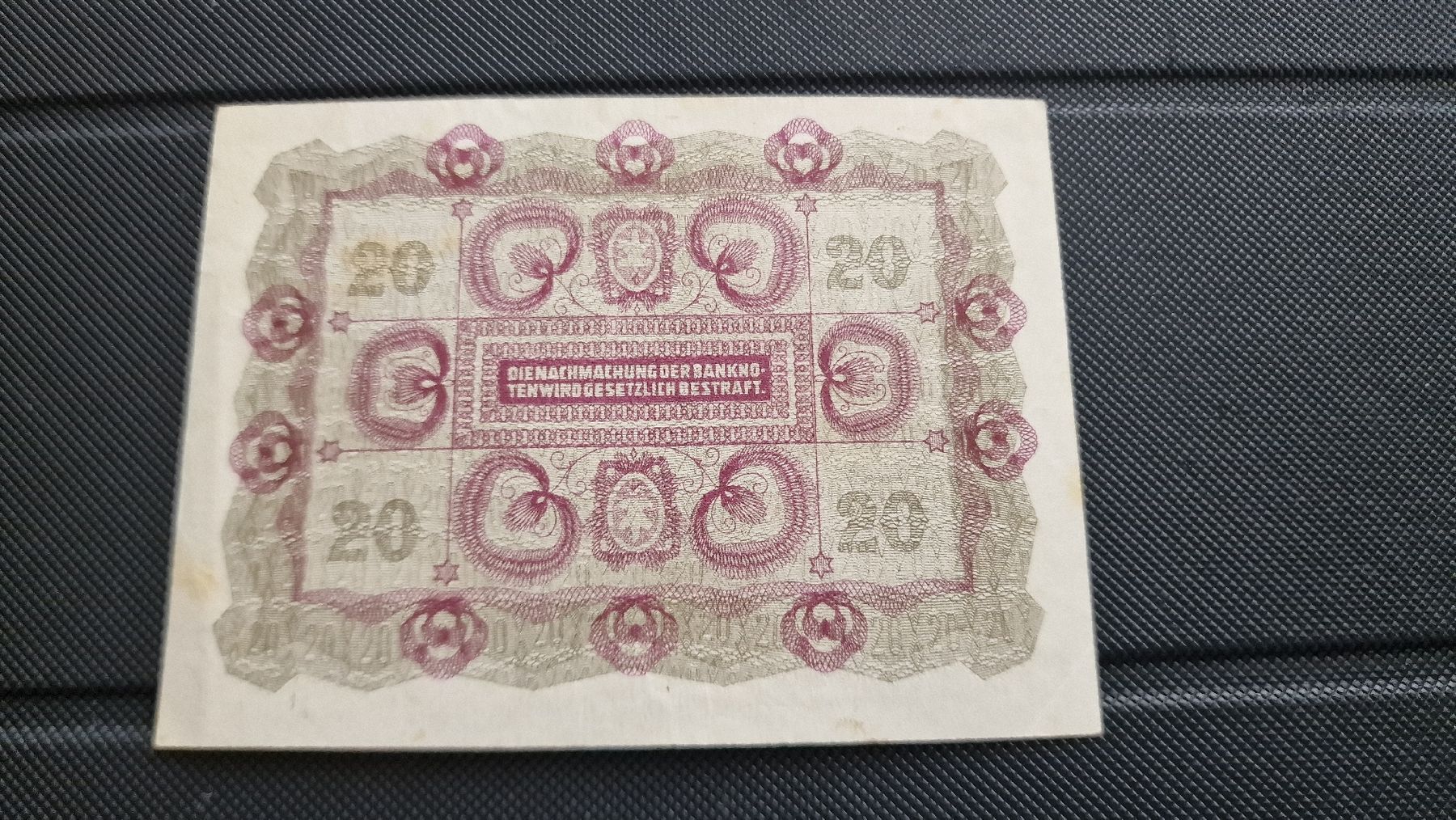 Banconote: Banknote Osterreich 1922 – Usato da Herisau venduto da Antiques.AR 1