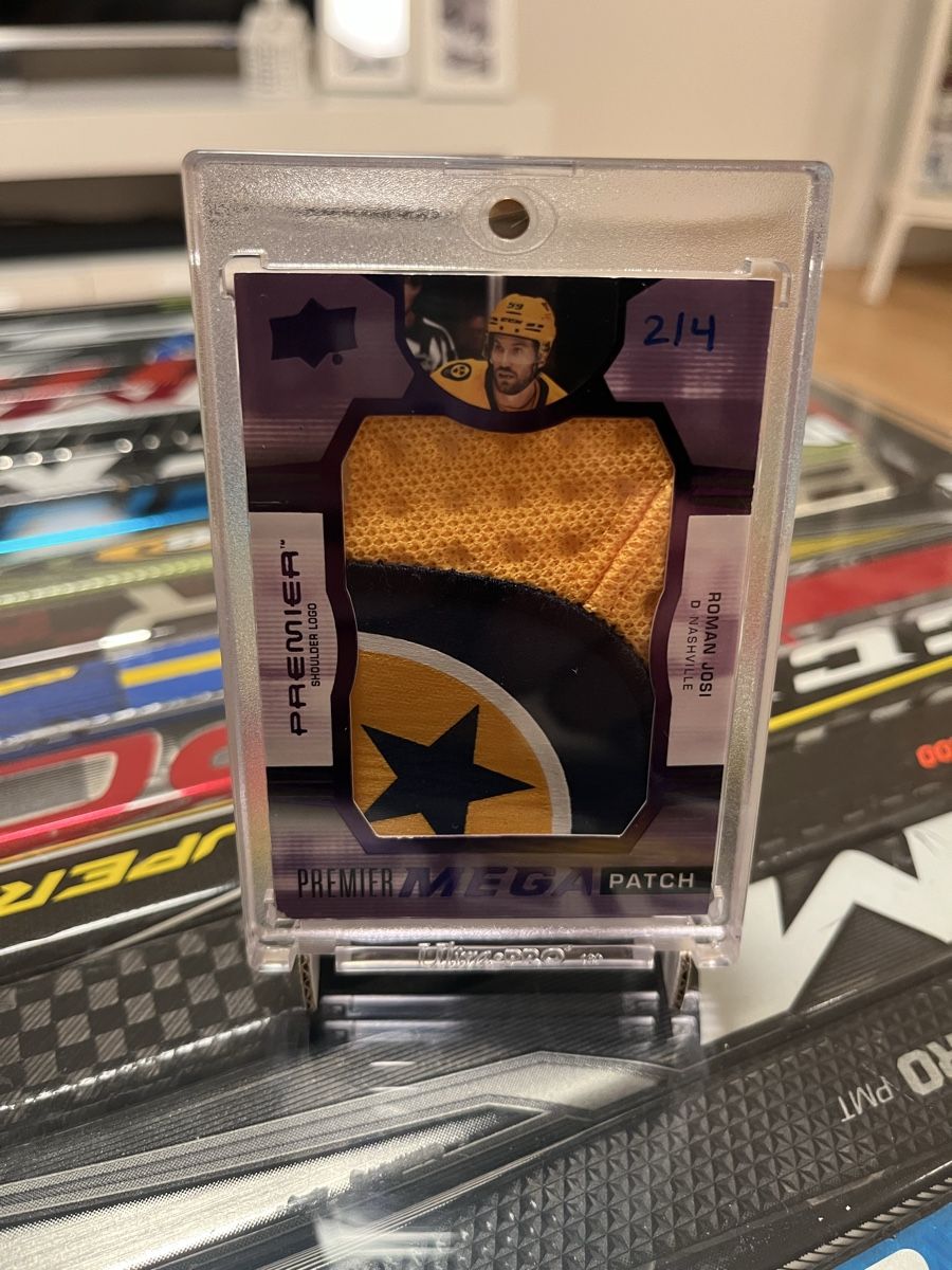 NHL Carte collezionabili: Roman Josi NHL Mega Patch 2/4 Top – Usato da Frauenfeld venduto da Ramonn 2